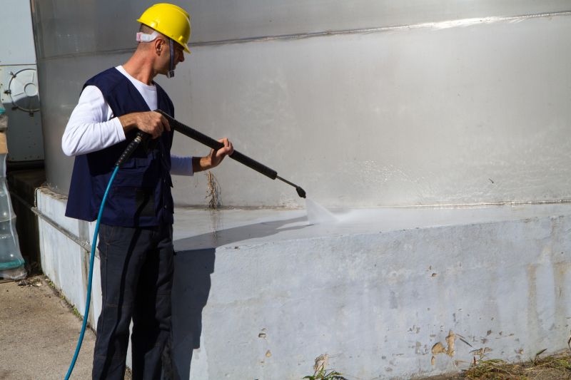 Power Washing Equipment in Action